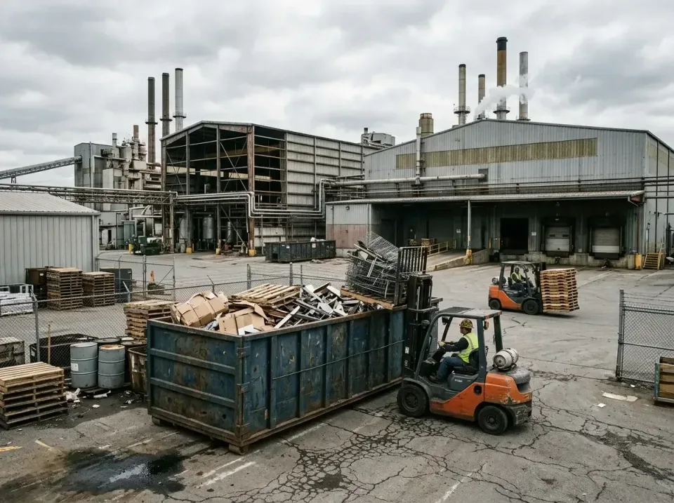 industrial-factory-scrap-conta-003 — frequently asked questions, Cheap Roll-off Dumpster Rentals in Washington, MO